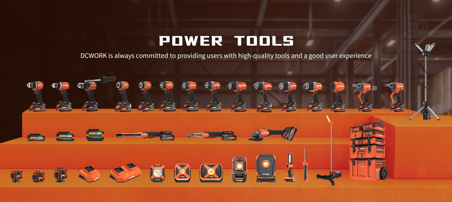 KEEGES power tools product range
